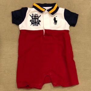 Ralph Lauren collared one piece
